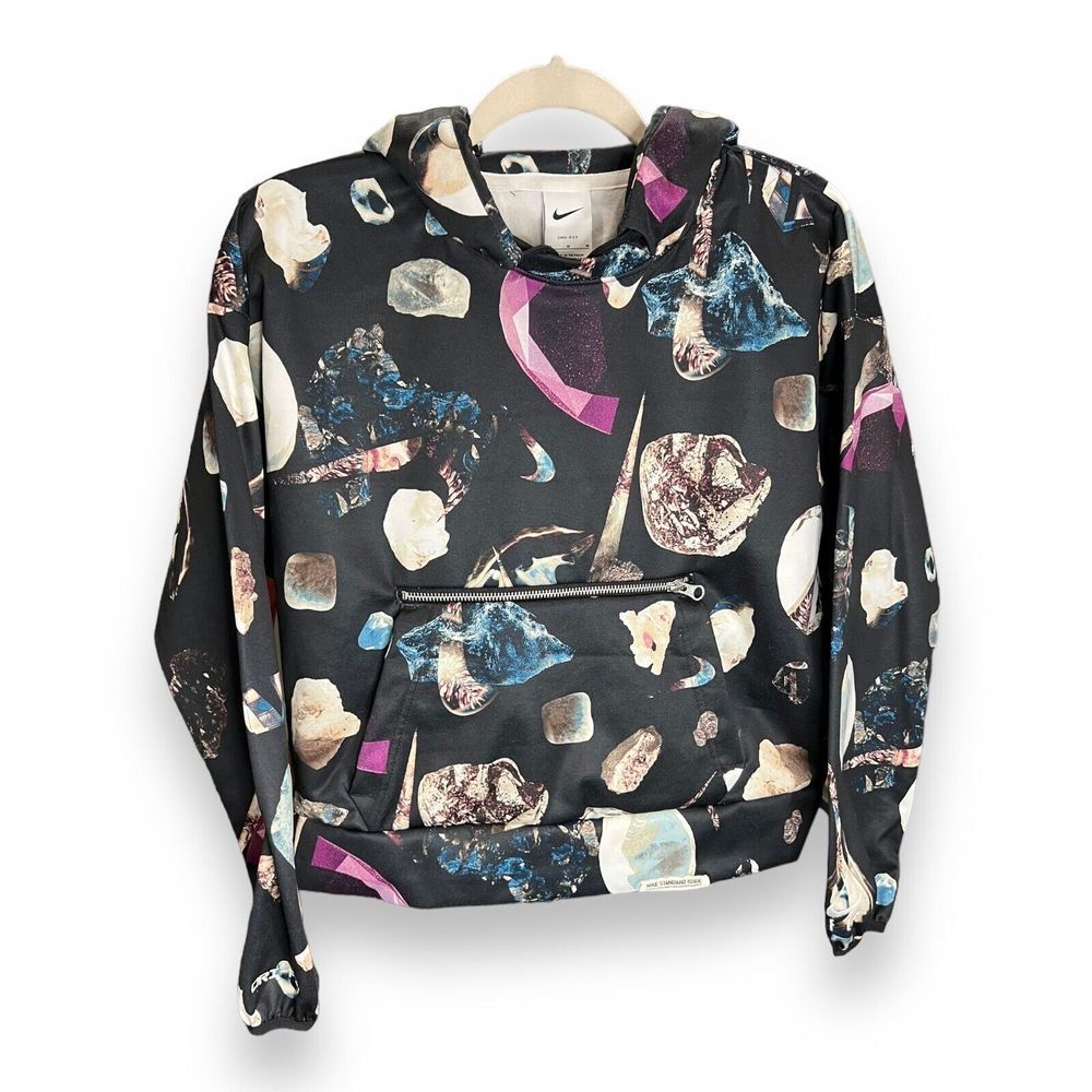 Nike Dri-Fit Standard Issue Pullover Hoodie Womens XSmall DQ6815-010‎ Black